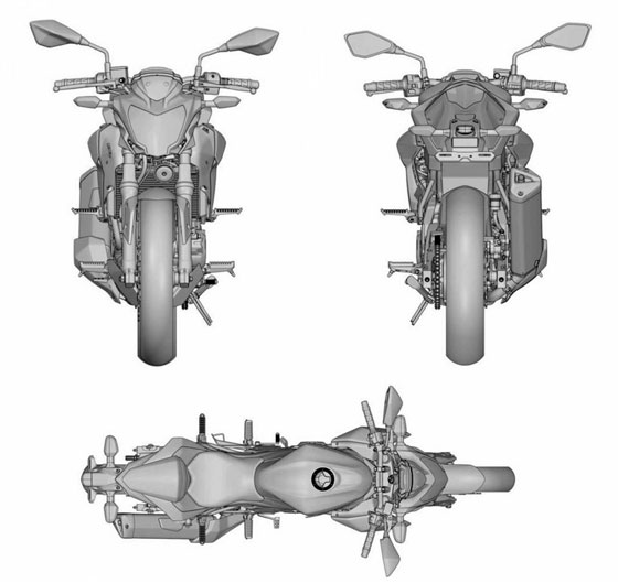 Проект 250-кубового мотоцикла Kawasaki