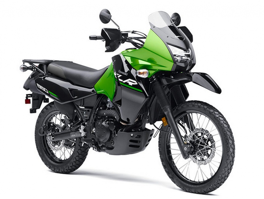 Обновленная модель Kawasaki KLR 650