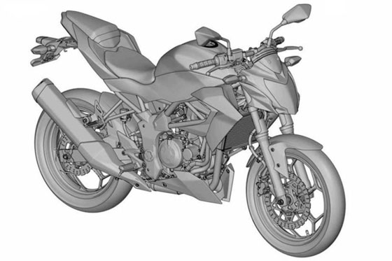 Проект 250-кубового мотоцикла Kawasaki